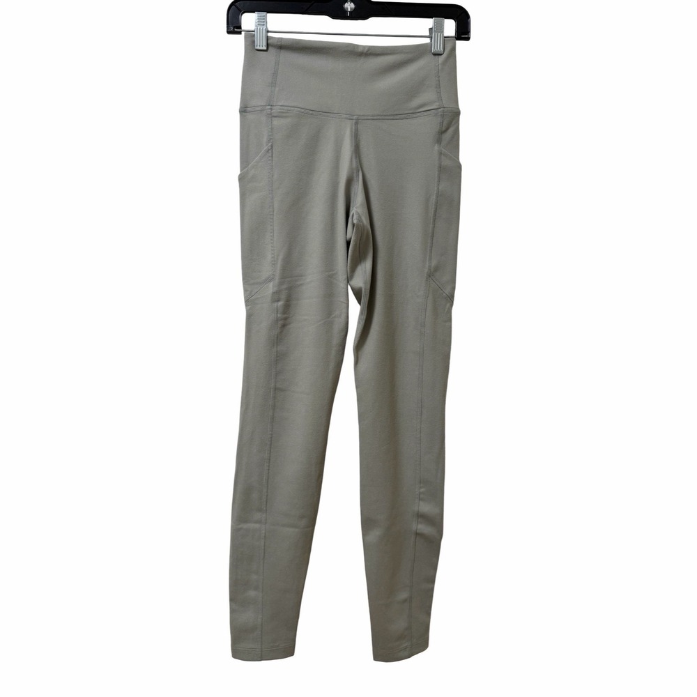 Figs Womens Performance Under Scrub Leggings Size XS Gray Healthcare Uniform NEW